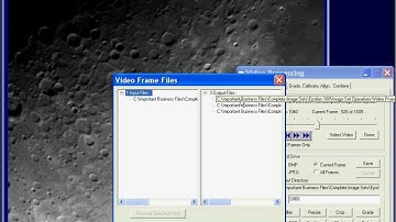 Image Set Operations -3- Video File Processing
