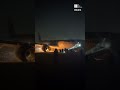 叫ぶ女性 立ち上る白煙 羽田空港 衝突事故 日本航空機 海上保安庁機 叫ぶ女性 立ち上る白煙 羽田空港 衝突事故 日本航空機 海上保安庁機
