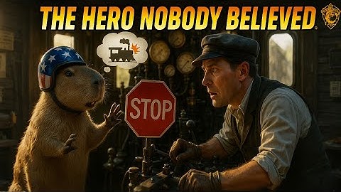 Capybara Saved All Passengers by Stopping the Train Before Explosion 🚆🔥