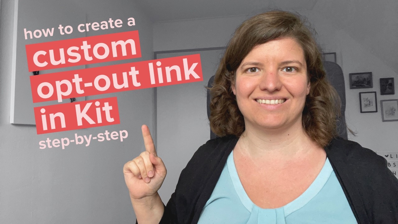 How to add a custom opt-out link in Kit | Stop losing email subscribers ...