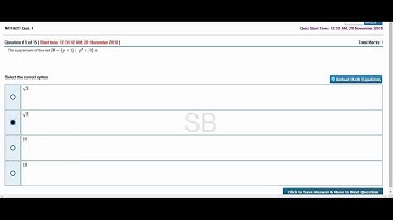 mth621 Grand quiz preparation