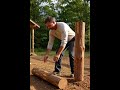 One Man Built His Dream Wooden House From Nothing😍 #story#viralvideo#ai#shorts#shortsfeed#motivation