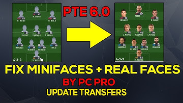 PES 2017 | Fix Gameplan MiniFaces By PC PRO + Real Faces BY Rizki23 For PTE 6.0