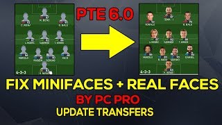 Pes 2017 Fix Gameplan Minifaces By Pc Pro Real Faces By Rizki23 For Pte 6.0