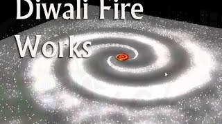 Diwali fireworks making tutorial 3D max
