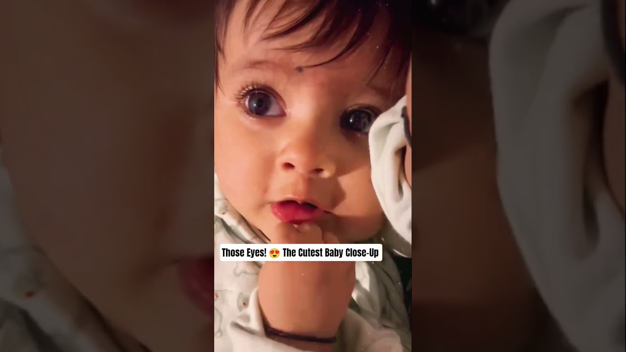 Those Eyes! 😍 The Cutest Baby Close-Up | 