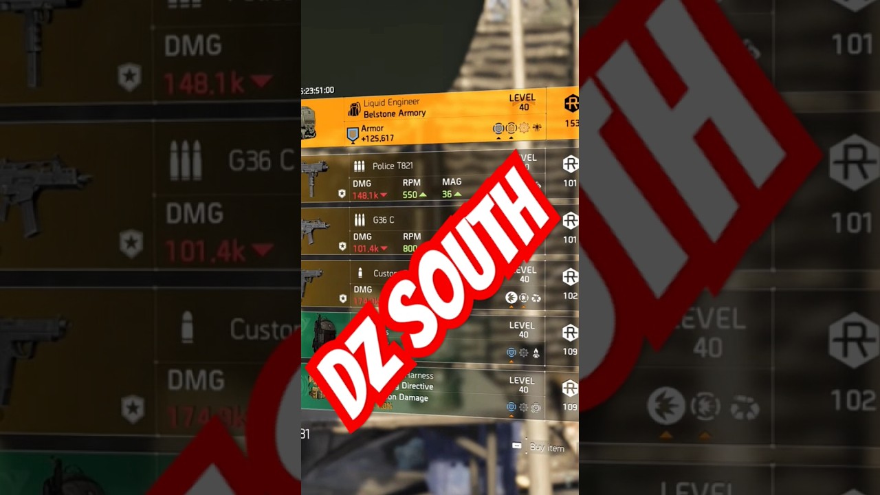 DZ South Vendor Reset June 18th - The Division 2 