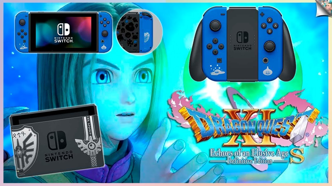 løbetur Cataract universitetsstuderende Dragon Quest XI S: Definitive Edition Release Date & Limited Edition Nintendo  Switch Console! - YouTube