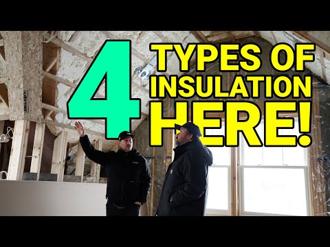 Wade gave Me a Master Class on Insulation at this BUILD