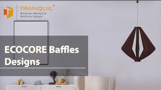 Introducing New Ecocore Baffle Designs | Soundproofing Material | Tranquil Acoustical