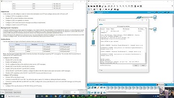 ENSA - Packet Tracer - 10.8.1 - Configure CDP, LLDP, and NTP