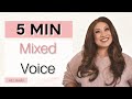 5 min mixed voice exercises for soprano range all levels