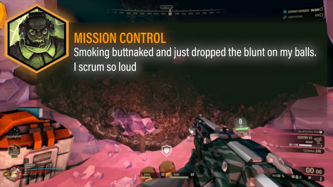 Deep Rock Galactic - Mission Control Dialog Box Template [Premiere Pro ...