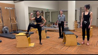 Wunda Chair workout with Dorothee VandeWalle