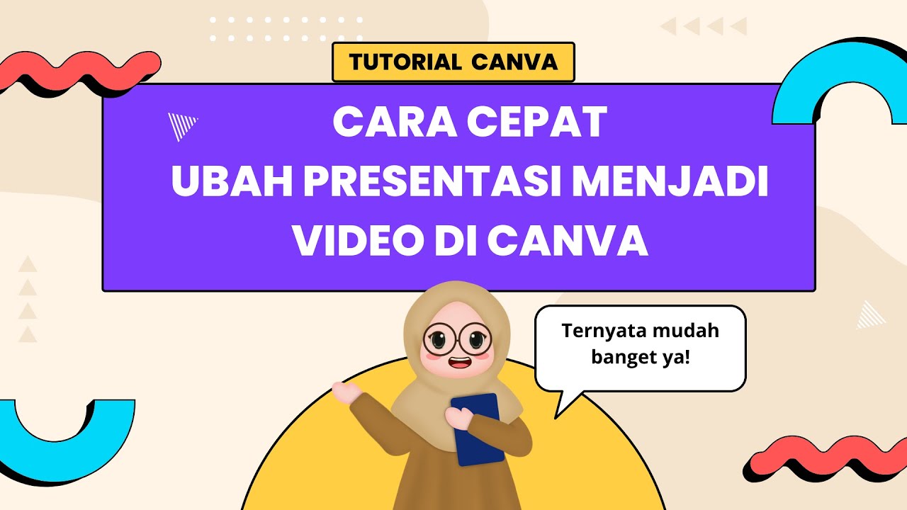 CARA MENGUBAH PRESENTASI MENJADI VIDEO DI CANVA #canvatutorial - YouTube