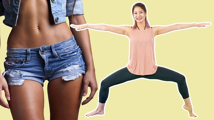 [5 min] -5 cm lose thigh fat! Once a day in a week...