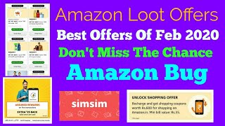 Best Of February 2020 Offers | Amazon, PhonePe,Mobikwik,Simsim | In Hindi