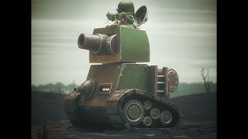 Great Rodent War - tank animation loop