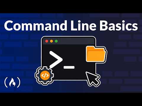 Command Line Basics for Beginners - Full Course