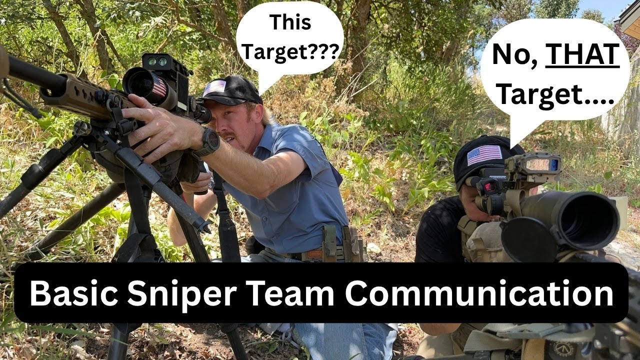 Основы связи снайперской команды: попадание в цель