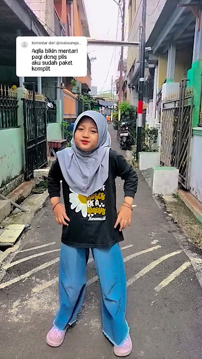Gerakan Senam Mentari di sekolah ku. Ada yang sama ga gerakannya? #aqilasya #senam #funny