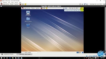 Tiger VNC Server Configuration