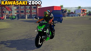 Kawasaki Z800 Bike Mod in Bus Simulator Indonesia - Bussid Car Mod - Bussid Bike Mod - BUSSID TRUCK screenshot 3