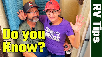 RV Bathroom Tips & Products (RV Living Full Time) 4K