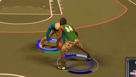 This is what left stick dribbling looks like on 2k17…