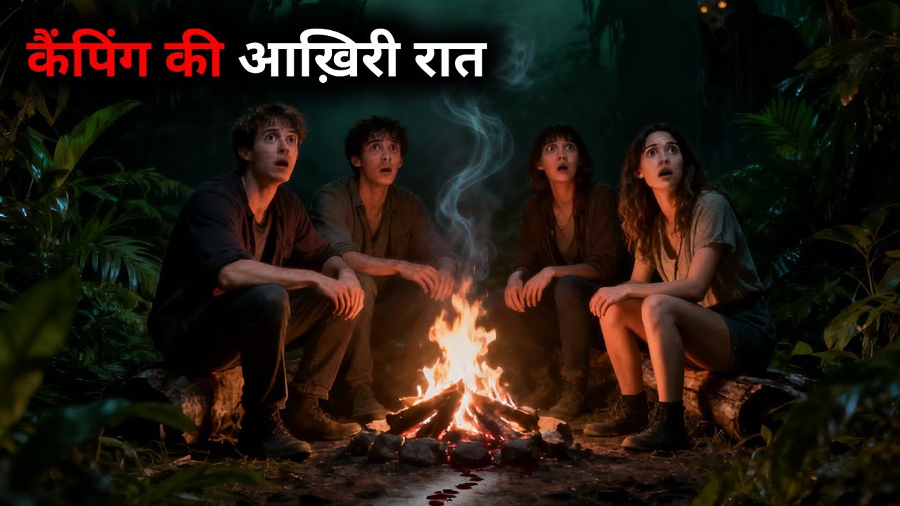 कैंपिंग की वो रात 👻 The Haunted Jungle Camping | Hindi horror Story | camping horror story 
