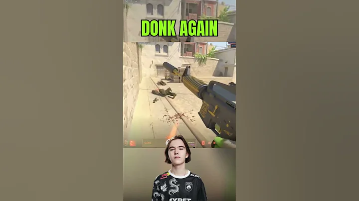 The Best Donk Ace 1v5 😮 #cs2 #donk #faceit