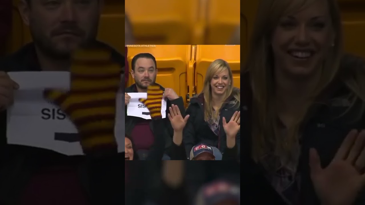 These Jumbotron moments are too good 😂 (via @15sof/TT, @gophersports/IG) 