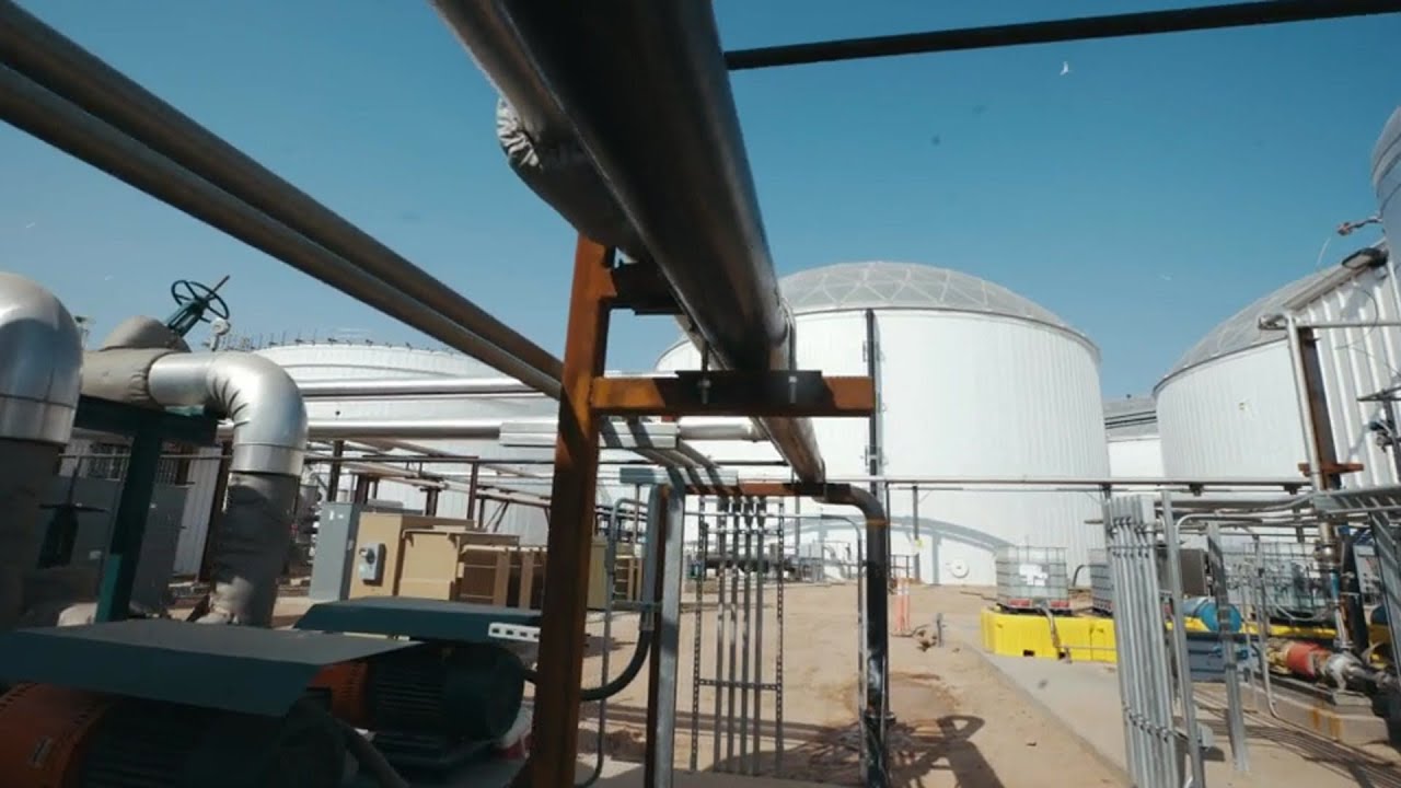 Morrow Energy Reclamation - Dairy Farm: Methane Digester Videography | ExtremeAerialProductions.com