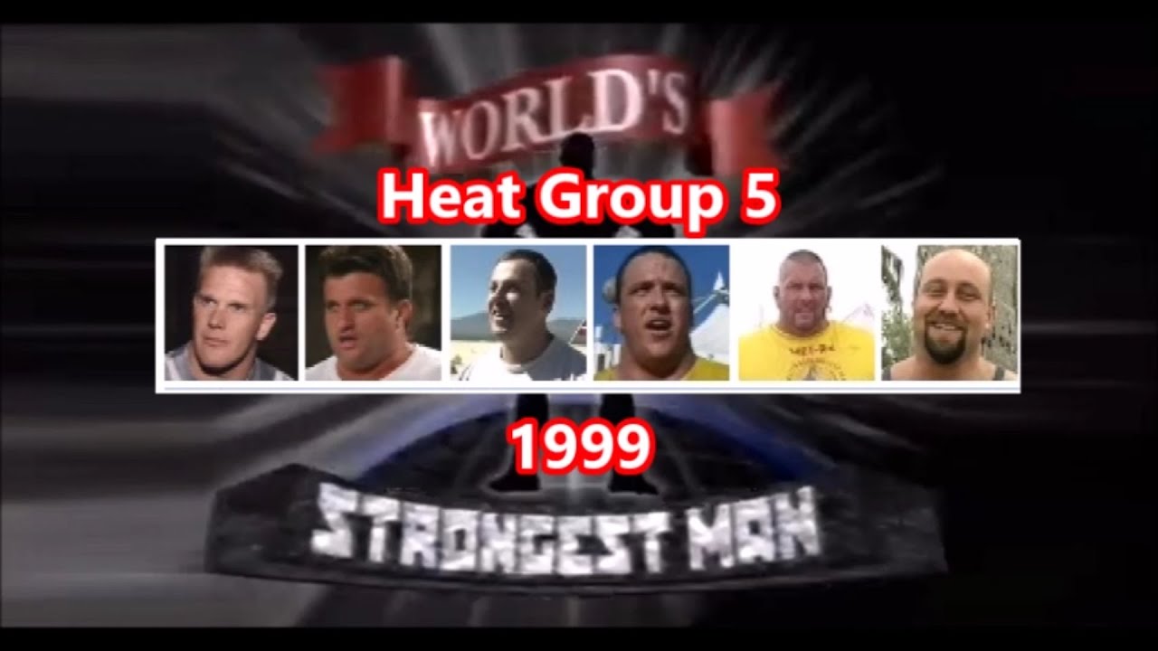 1999 World's Strongest Man Heat Group 5 at Malta