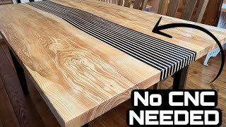 Bending wood river table you never seen before | Epoxy table