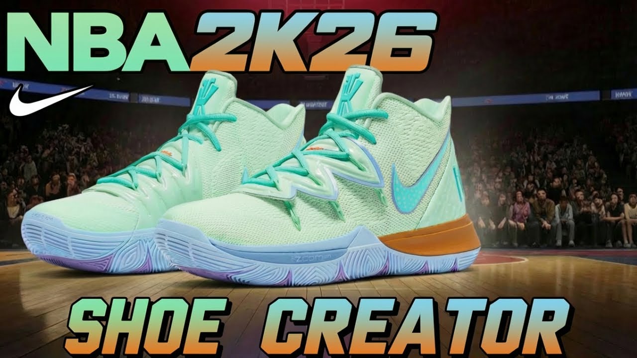 Design Custom Kyrie 5 'Squidward' Shoes in NBA 2K26 - Full Tutorial