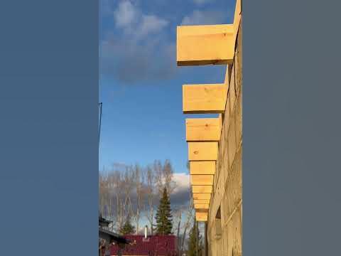 Крыша односкатная #shorts #стройка #дача #ремонт #топ #сад - YouTube