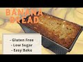 Paleo Banana Bread Recipe Almond Flour | Healthy | Low-sugar