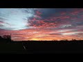 Timelapse Sunrise In Wiltshire #SaharaDust 23 February 2021