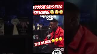 Boosie says Ralo snitch & a Rat🐀🐀🤔#shorts #boosie #djvlad #breakfastclub #charlestonwhite