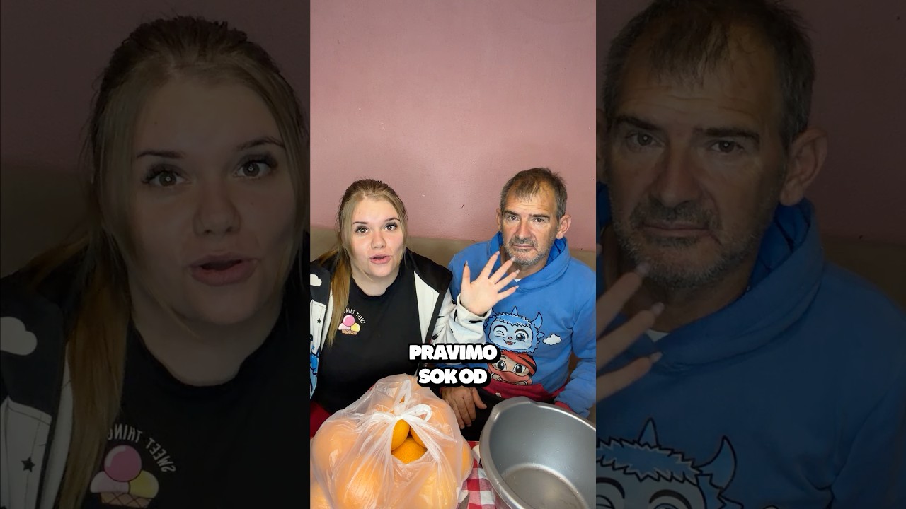 PRAVIMO SOK OD POMORADŽE #malasmiga