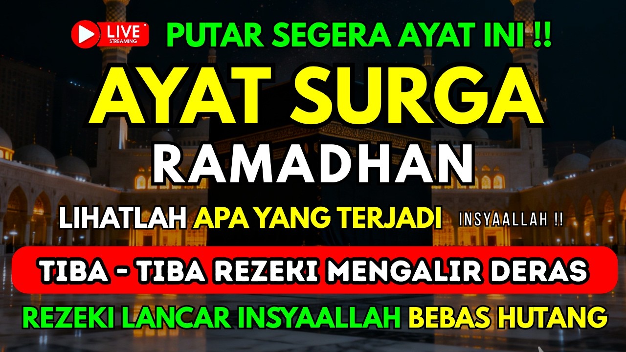 REZEKI SEMAKIN LANCAR.. !! Dzikir Pagi Nabi Muhammad | أذكار الصباح | Perlindungan & Ketenangan Hati