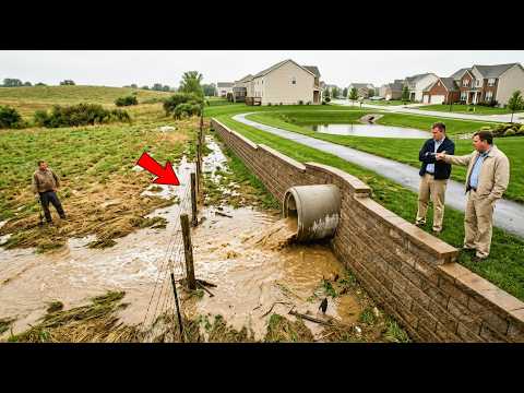 They Rerouted Stormwater Into My Land – So I Turned Problem Into Worst Nightmare