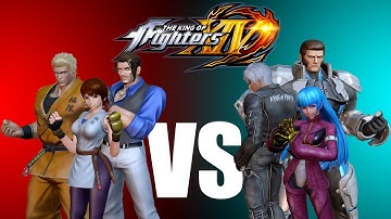 Robert vs Kula Team Battle - KOF XIV
