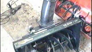 REPAIR of the MTD Snowblower PART 1 of 3  Auger Gear Box