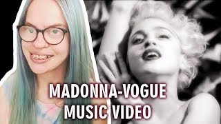 MADONNA - VOGUE (MUSIC VIDEO REACTION) | Sisley Reacts MADONNA - VOGUE (MUSIC VIDEO REACTION) | Sisley Reacts