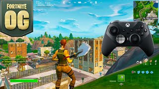 Xbox Elite Series 2 Controller ASMR😴(OG Fortnite Gameplay) 4K