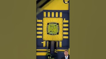 The Micro World Inside a Chip #electronicssmt #smtpcbdesign #pcb #smt