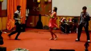 Welcome Dance by BT batch '14 - Srijana, Nabin, Sarun, Sandesh and Sudati