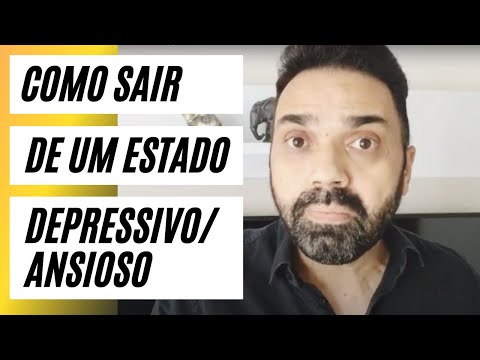 Vídeo: Maneiras De Sair De Um Estado Depressivo